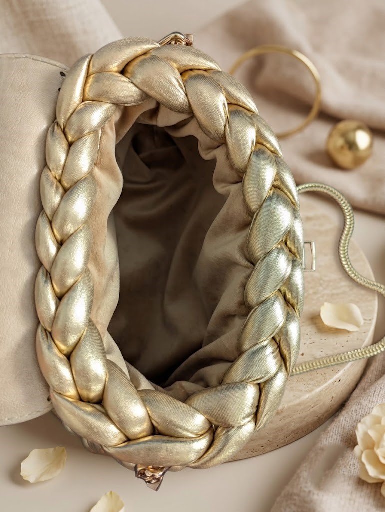 ##L'Aurea | Sac à main artisanal luxe | Kaffè Latte##